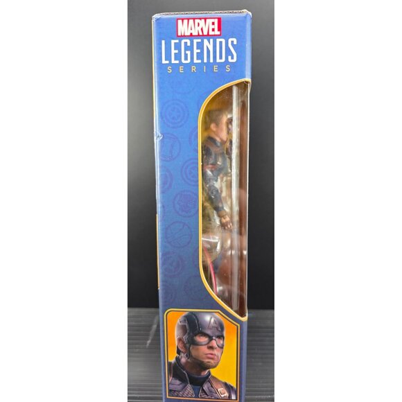 Marvel Legends Series Captain America Action Figure With Interchangeable Hands - Picture 8 of 9